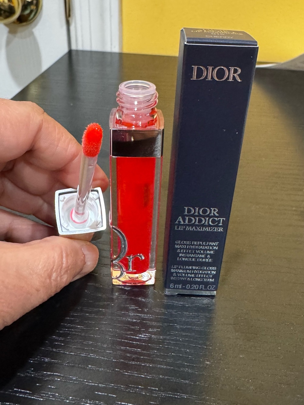 Dior Addict Lip Maximizer Gloss - shade cherry 015